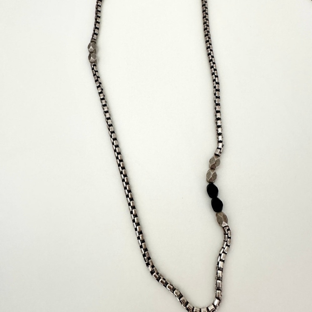 David Yurman box beaded chain